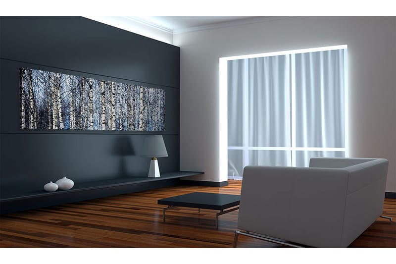 Tavla Vita Björkar 135x45 cm - Inredning - Tavlor & posters - Canvastavla