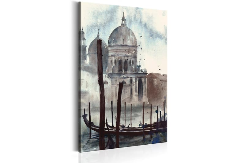 Tavla Watercolour Venice 60x90 - Artgeist sp. z o. o. - Canvastavla