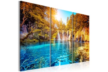 Tavla Waterfalls Of Sunny Forest 120x80
