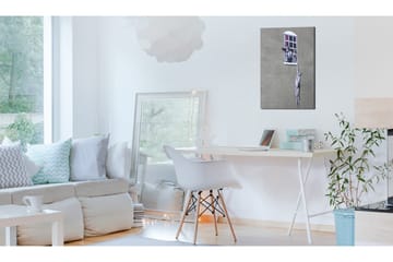 Tavla Well Hung Lover By Banksy 80x120 cm - Inredning - Tavlor & posters - Canvastavla