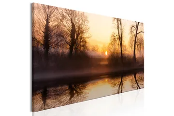 Tavla Winter Sunset (1 Part) Narrow 120x40 - Inredning - Tavlor & posters - Canvastavla