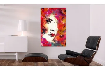 Tavla Woman In Poppies 80x120 cm - Inredning - Tavlor & posters - Canvastavla