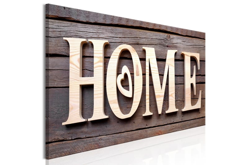 Tavla Wooden Home (1 Part) Narrow 135x45 - Inredning - Tavlor & posters - Canvastavla
