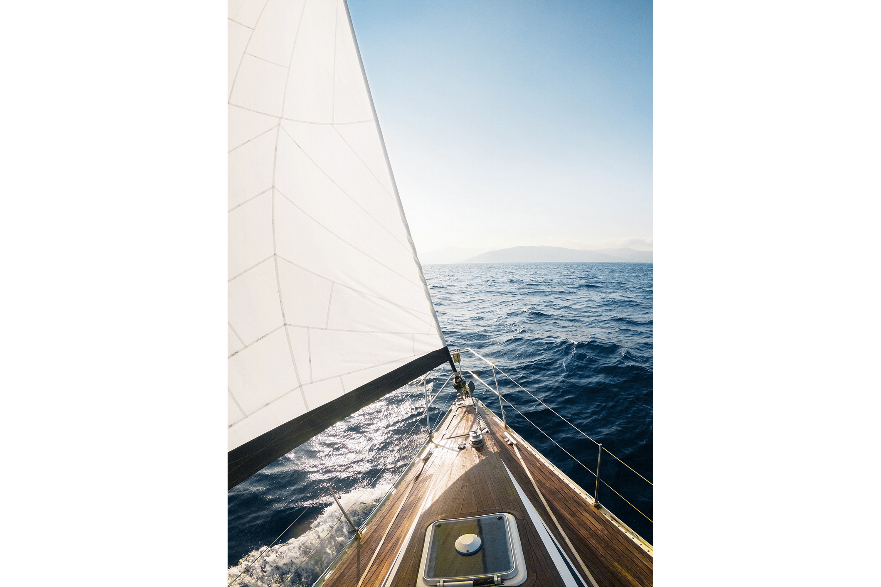Tavla Yacht 70X50 Flerfärgad 50x70 cm