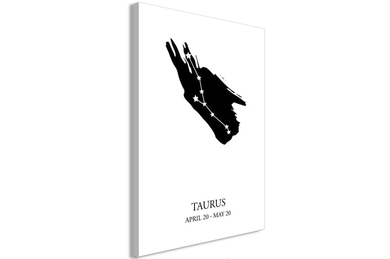 Tavla Zodiac Signs: Taurus (1 Part) Vertical 60x90 - Artgeist sp. z o. o. - Canvastavla