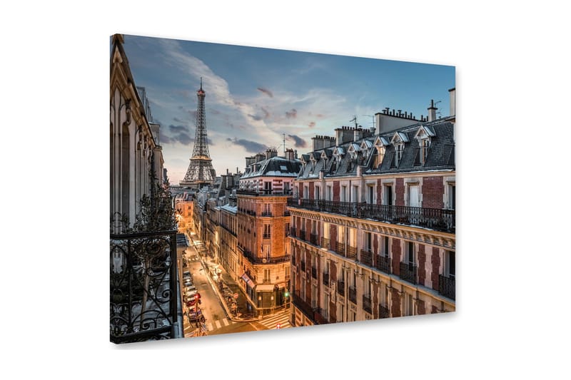 Tavla Paris 75x100 cm - Multifärgad - Canvastavla
