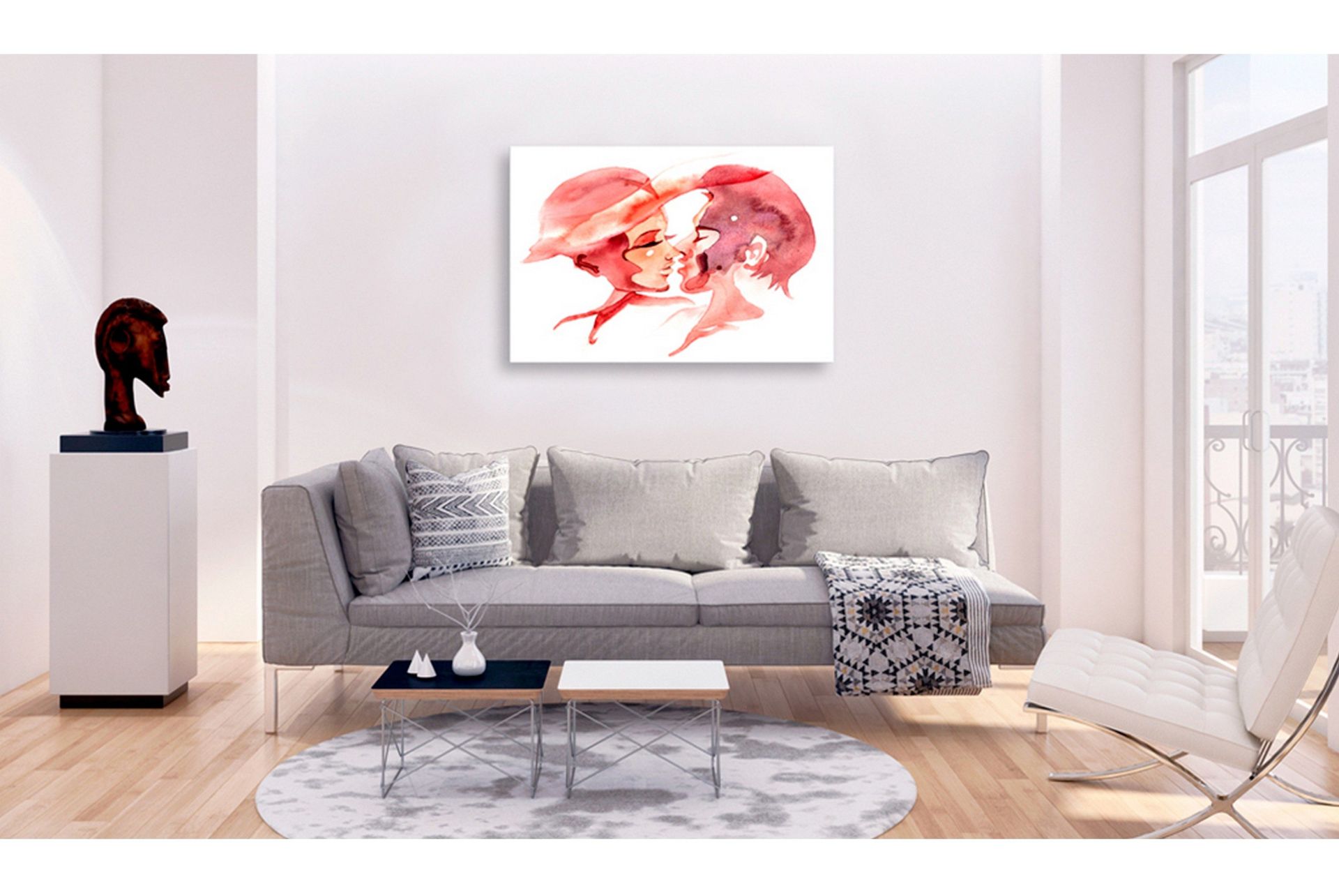 Tavla Pastel Rapture 120x80 -