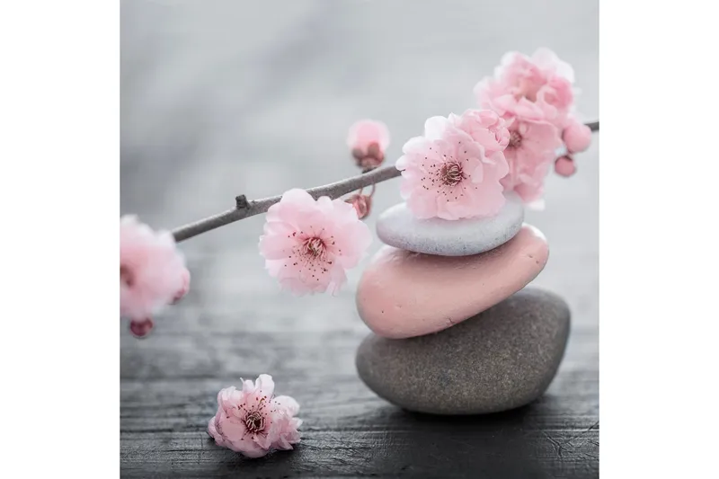 Tavla Pink Stone - 30x30 cm - Inredning - Tavlor & posters - Canvastavla