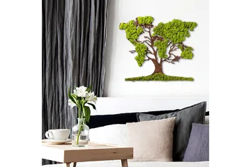 Tree 2 Canvastavla - Grön/Brun - Inredning - Tavlor & posters - Canvastavla