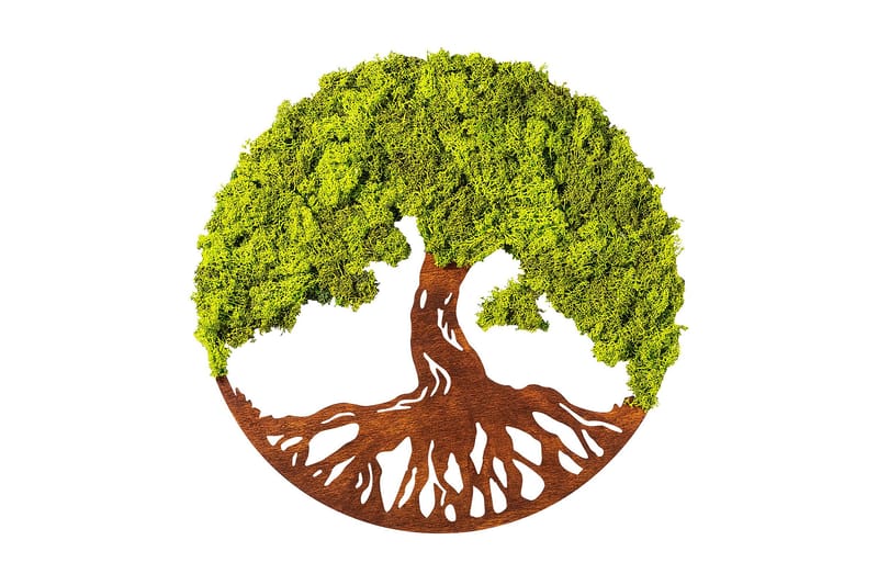 Tree Of Life 3 Canvastavla, 44x44 cm