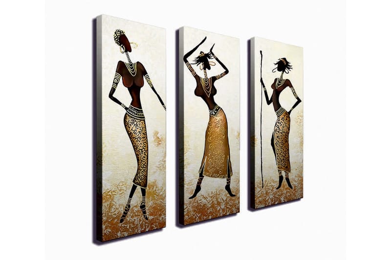 Väggdekor Canvas Målning 3 Delar