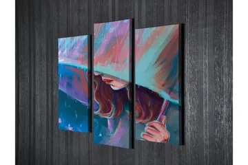 Väggdekor Canvas Målning 3 Delar - Inredning - Tavlor & posters - Canvastavla