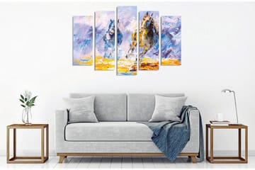Väggdekor Canvas Målning 5 Delar - Inredning - Tavlor & posters - Canvastavla