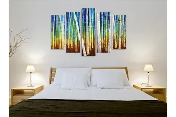 Väggdekor Canvas Målning 5 Delar - Inredning - Tavlor & posters - Canvastavla