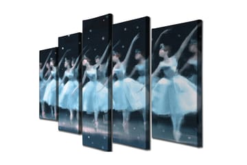 Väggdekor Canvas Målning 5 Delar - Inredning - Tavlor & posters - Canvastavla