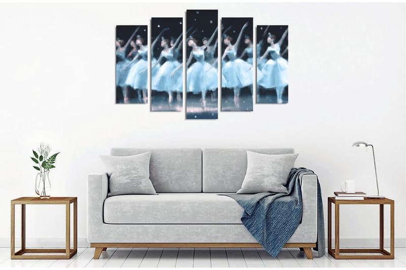 Väggdekor Canvas Målning 5 Delar - Inredning - Tavlor & posters - Canvastavla
