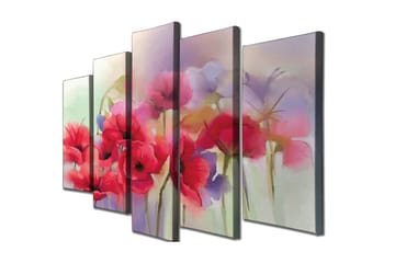 Väggdekor Canvas Målning 5 Delar - Inredning - Tavlor & posters - Canvastavla