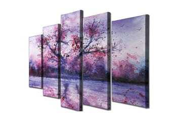Väggdekor Canvas Målning 5 Delar - Inredning - Tavlor & posters - Canvastavla