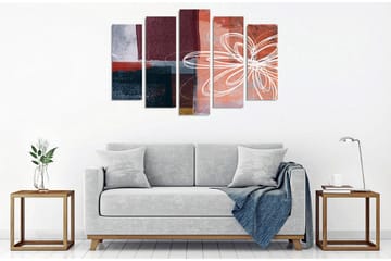 Väggdekor Canvas Målning 5 Delar - Inredning - Tavlor & posters - Canvastavla