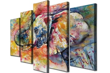 Väggdekor Canvas Målning 5 Delar - Inredning - Tavlor & posters - Canvastavla