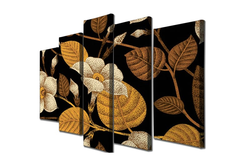 Väggdekor Canvas Målning 5 Delar - Inredning - Tavlor & posters - Canvastavla