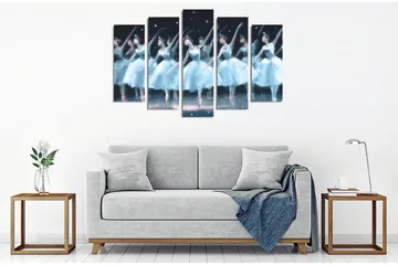Väggdekor Canvas Målning 5 Delar - Inredning - Tavlor & posters - Canvastavla