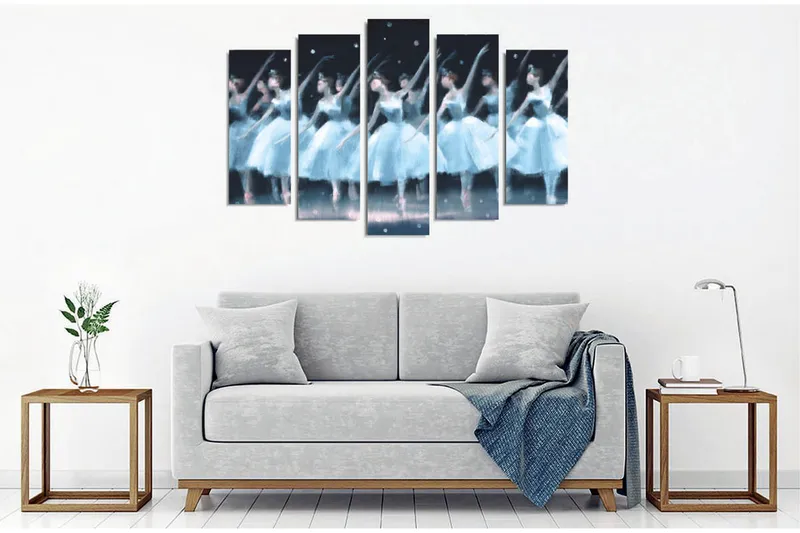 Väggdekor Canvas Målning 5 Delar - Inredning - Tavlor & posters - Canvastavla