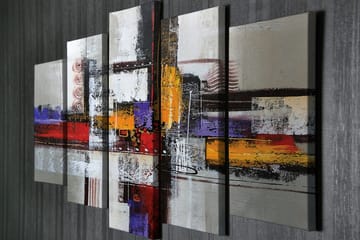 Väggdekor Canvas Målning 5 Delar - Inredning - Tavlor & posters - Canvastavla