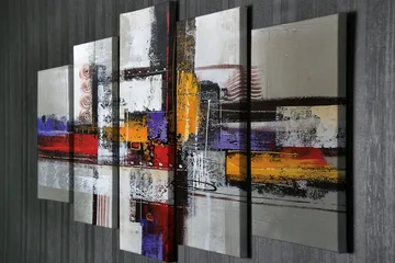 Väggdekor Canvas Målning 5 Delar - Inredning - Tavlor & posters - Canvastavla
