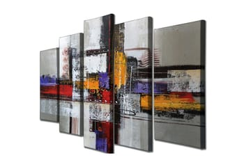 Väggdekor Canvas Målning 5 Delar - Inredning - Tavlor & posters - Canvastavla
