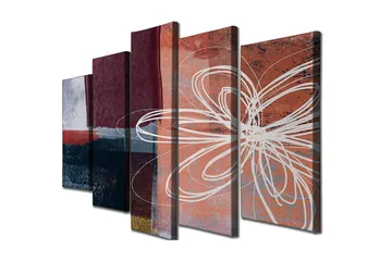Väggdekor Canvas Målning 5 Delar - Inredning - Tavlor & posters - Canvastavla