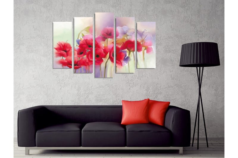 Väggdekor Canvas Målning 5 Delar - Inredning - Tavlor & posters - Canvastavla