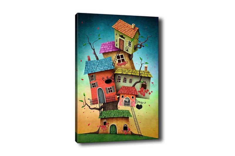 Väggdekor Canvas Målning - Inredning - Tavlor & posters - Canvastavla