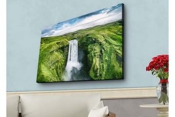 Väggdekor LED-belysning Canvas Målning - Inredning - Tavlor & posters - Canvastavla