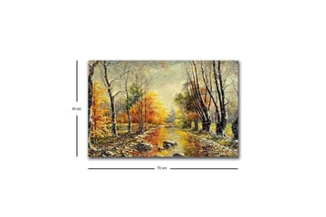 Väggdekor LED-belysning Canvas Målning - Inredning - Tavlor & posters - Canvastavla