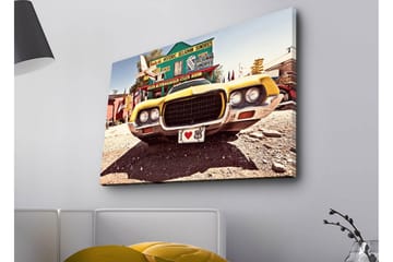 Väggdekor LED-belysning Canvas Målning - Inredning - Tavlor & posters - Canvastavla