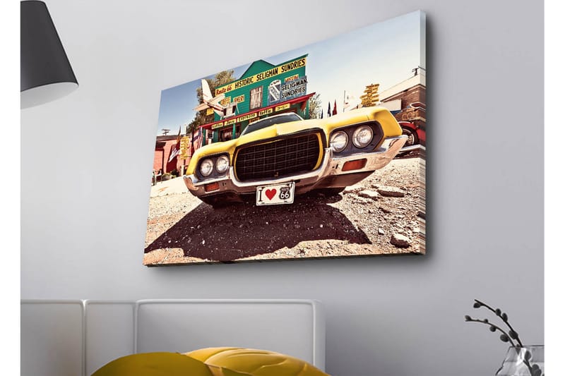 Väggdekor LED-belysning Canvas Målning - Inredning - Tavlor & posters - Canvastavla