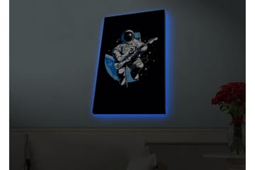 Väggdekor LED-belysning Canvas Målning - Inredning - Tavlor & posters - Canvastavla