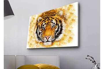 Väggdekor LED-belysning Canvas Målning - Inredning - Tavlor & posters - Canvastavla