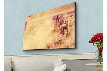 Väggdekor LED-belysning Canvas Målning - Inredning - Tavlor & posters - Canvastavla