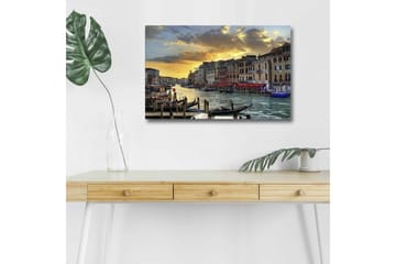Väggdekor LED-belysning Canvas Målning - Inredning - Tavlor & posters - Canvastavla