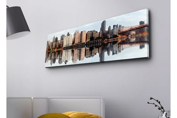 Väggdekor LED-belysning Canvas Målning - Inredning - Tavlor & posters - Canvastavla