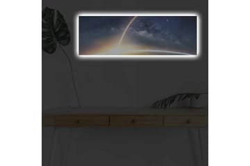 Väggdekor LED-belysning Canvas Målning - Inredning - Tavlor & posters - Canvastavla