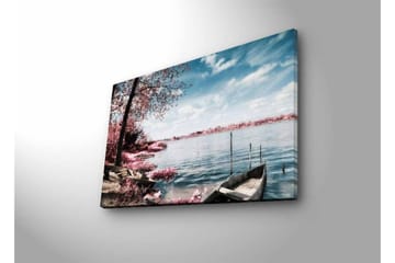 Väggdekor LED-belysning Canvas Målning - Inredning - Tavlor & posters - Canvastavla