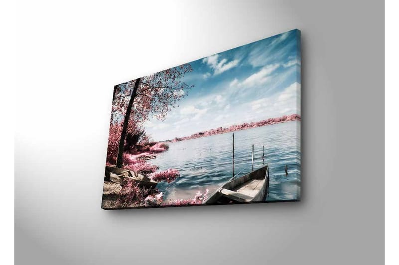 Väggdekor LED-belysning Canvas Målning - Inredning - Tavlor & posters - Canvastavla