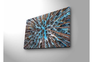 Väggdekor LED-belysning Canvas Målning - Inredning - Tavlor & posters - Canvastavla