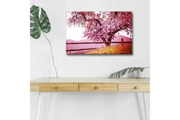 Väggdekor LED-belysning Canvas Målning - Inredning - Tavlor & posters - Canvastavla