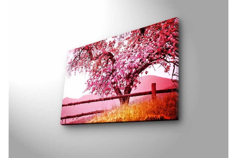 Väggdekor LED-belysning Canvas Målning - Inredning - Tavlor & posters - Canvastavla