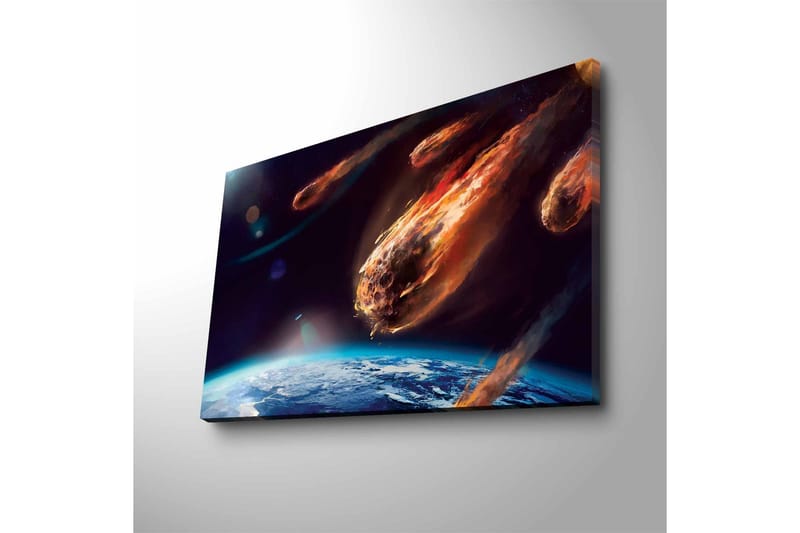 Väggdekor LED-belysning Canvas Målning - Inredning - Tavlor & posters - Canvastavla