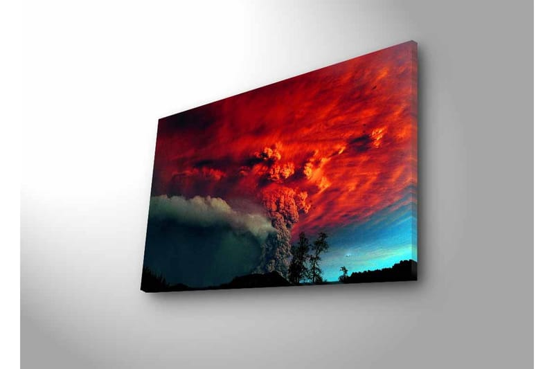 Väggdekor LED-belysning Canvas Målning - Inredning - Tavlor & posters - Canvastavla